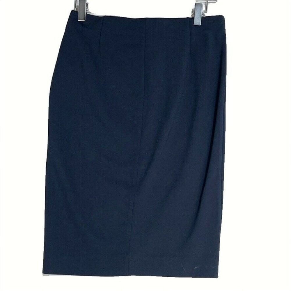 Rosemunde Copenhagen Womens Navy Pencil Skirt Size M Viscose Blend